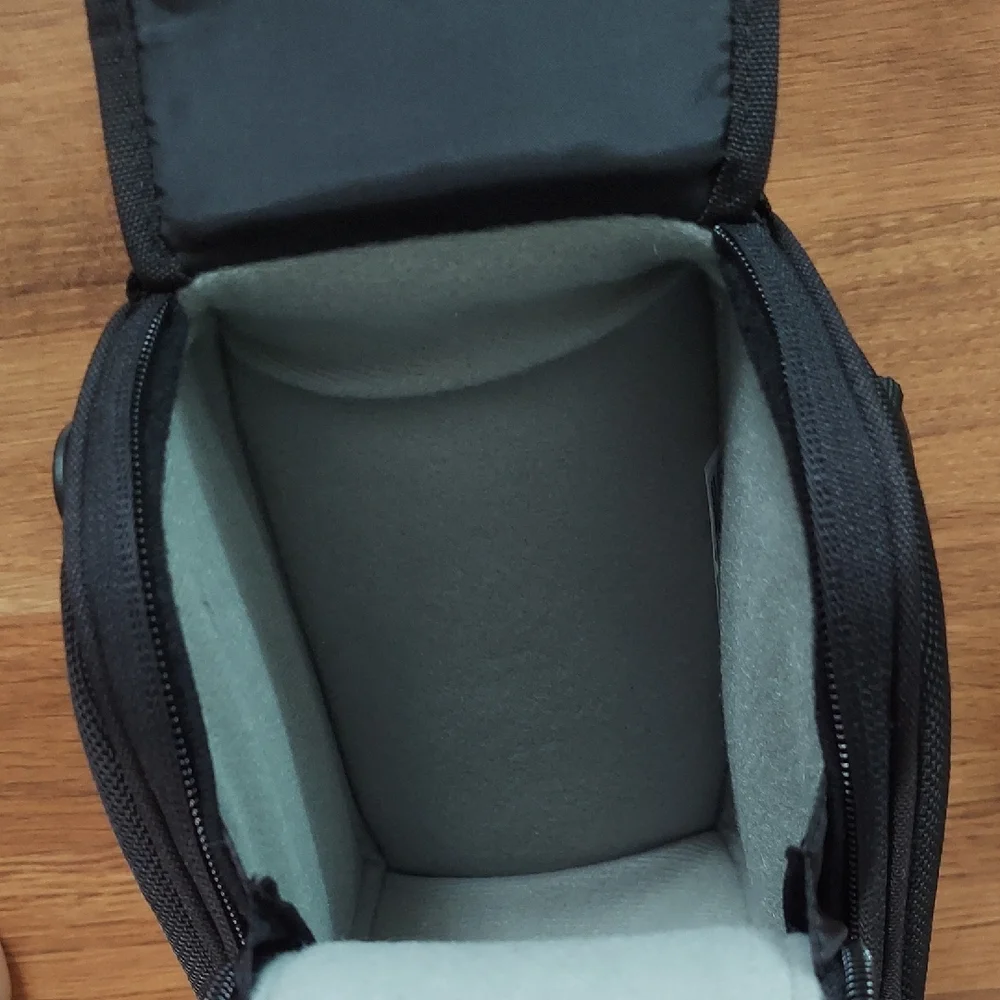Sony Black Camera Bag with Strap